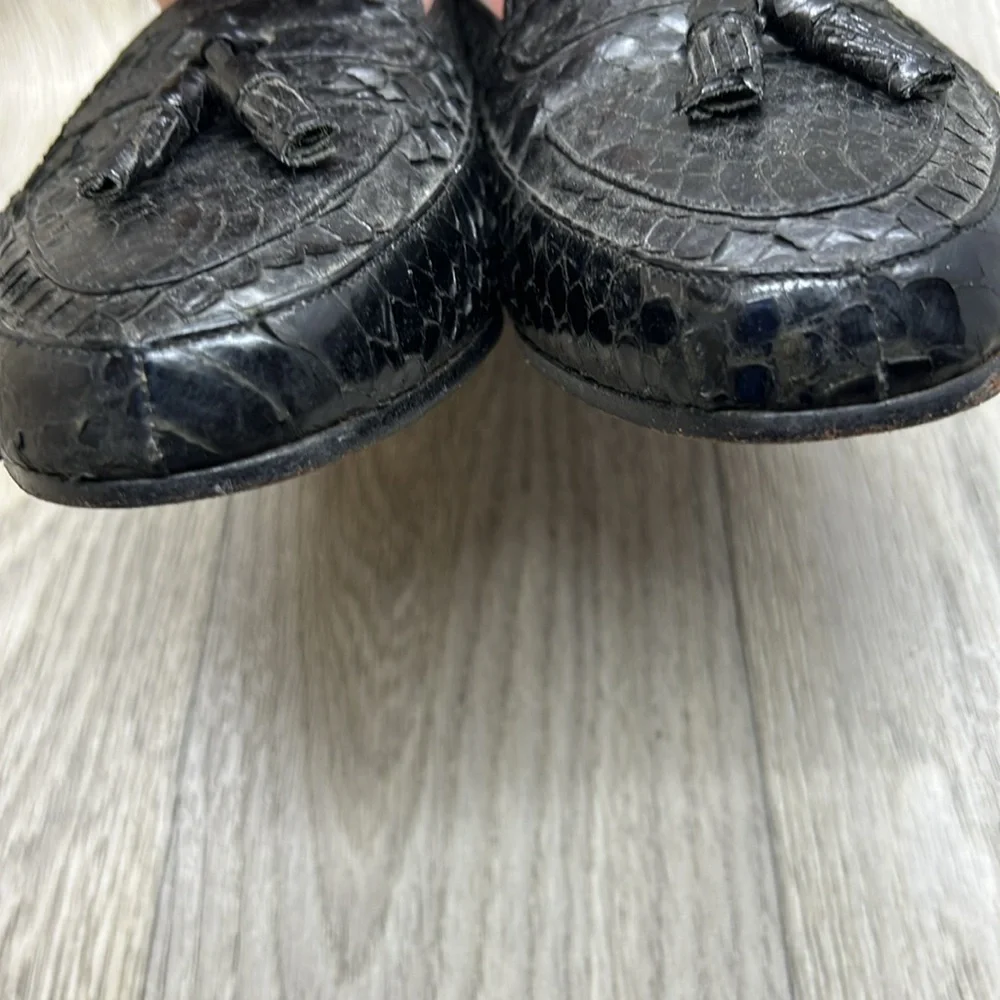 ENNESI TASSELED SLIP ON LOAFERS
